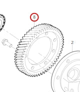 2303511-T1500-A622D01>Main reduction gear>6MT