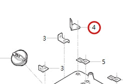 3700005-E2000-A000000>Wire harness bracket V>5MT