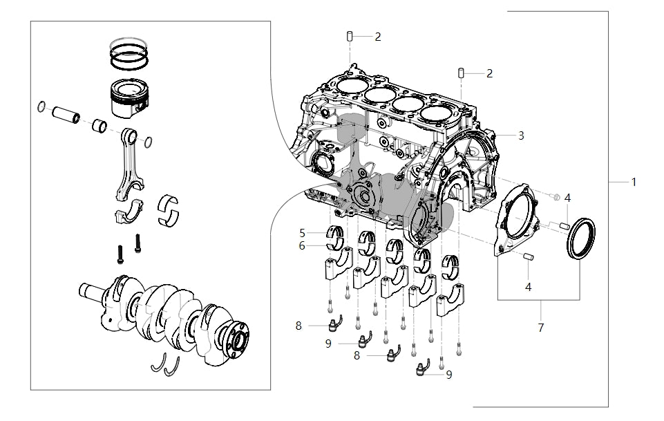 1002060-T1500-A0006AT>Cylinder block assembly>7DCT, 6MT, 6AT