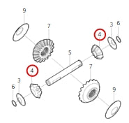 2303331-T1500-A727A01>Planetary gears>6MT
