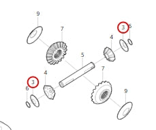 2309228-T1500-A727A01>Planetary gear gasket>6MT