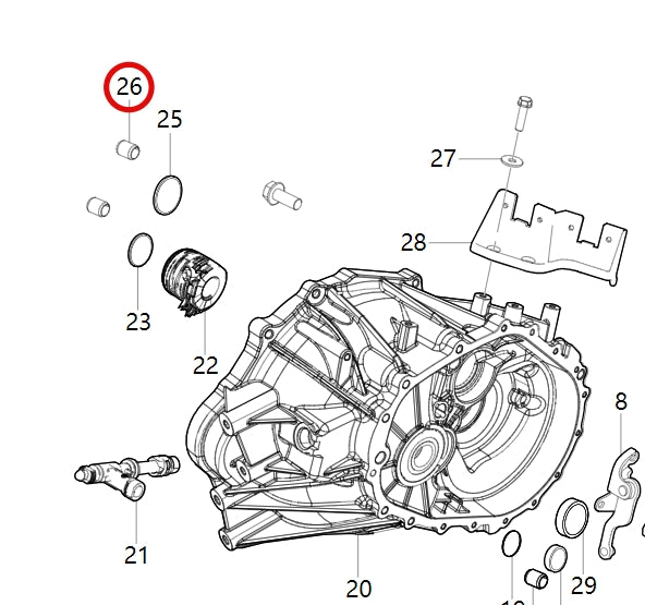 1709812-T1500-A513A01>Transmission connection pin>6MT