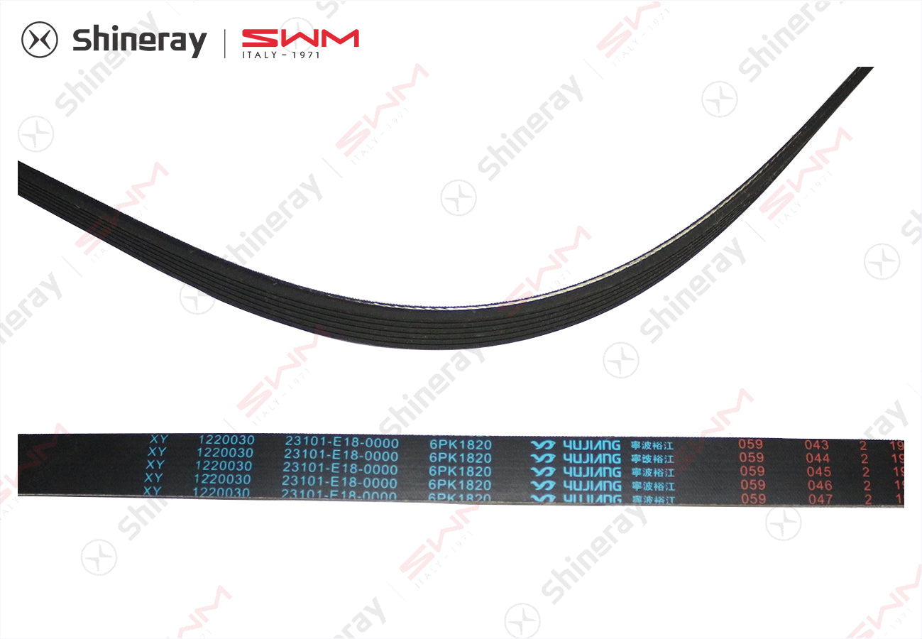1307200-E1800-A000000>Water pump belt>5MT