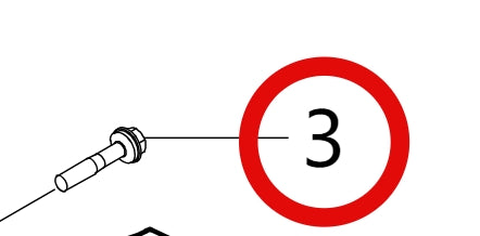 HXQ1861265TF61>Hexagonal flange bolt with enlarged series and flat washer assembly M12 × 65 × 1.25