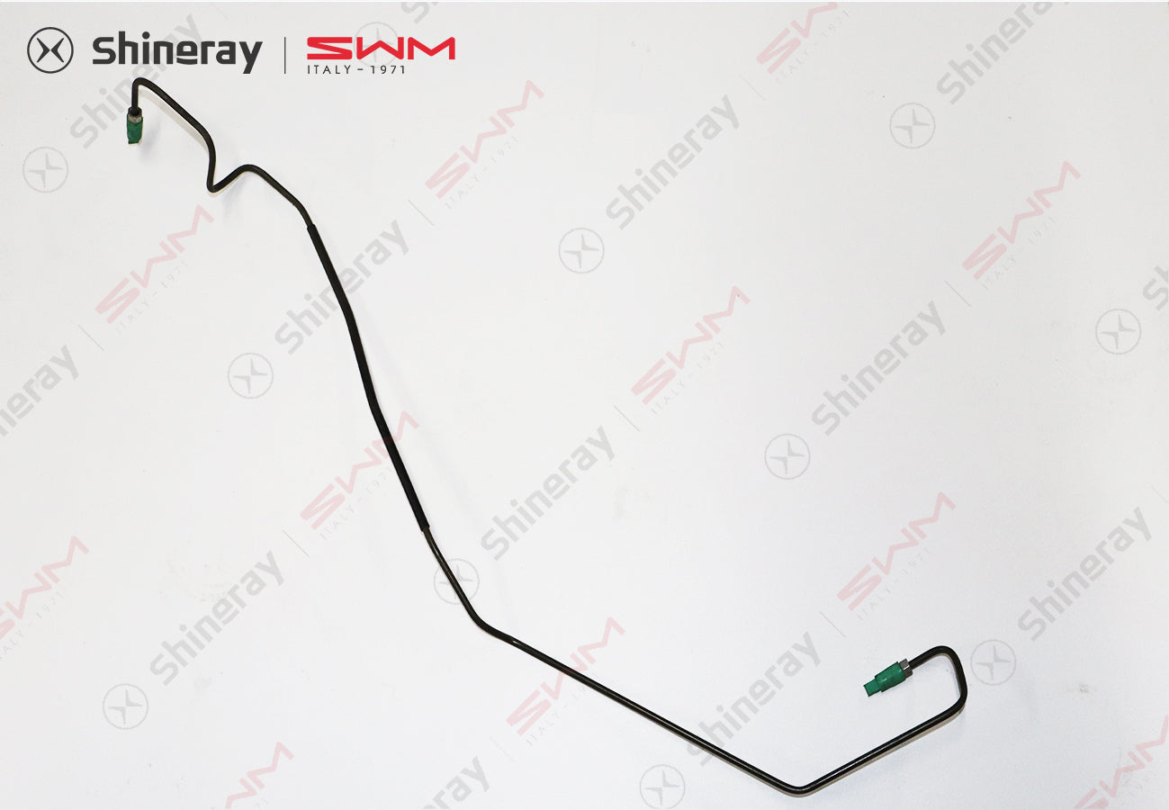 3506430-E0020-A000000>Rear brake hard pipe assembly (floor end) (left rear)