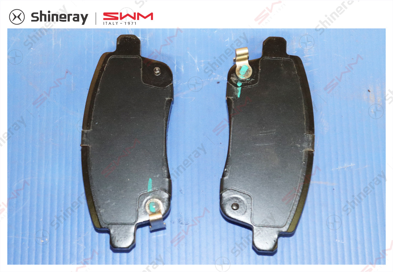 3502140-E0010-A000000>Left rear brake friction plate assembly (including inner and outer plates)