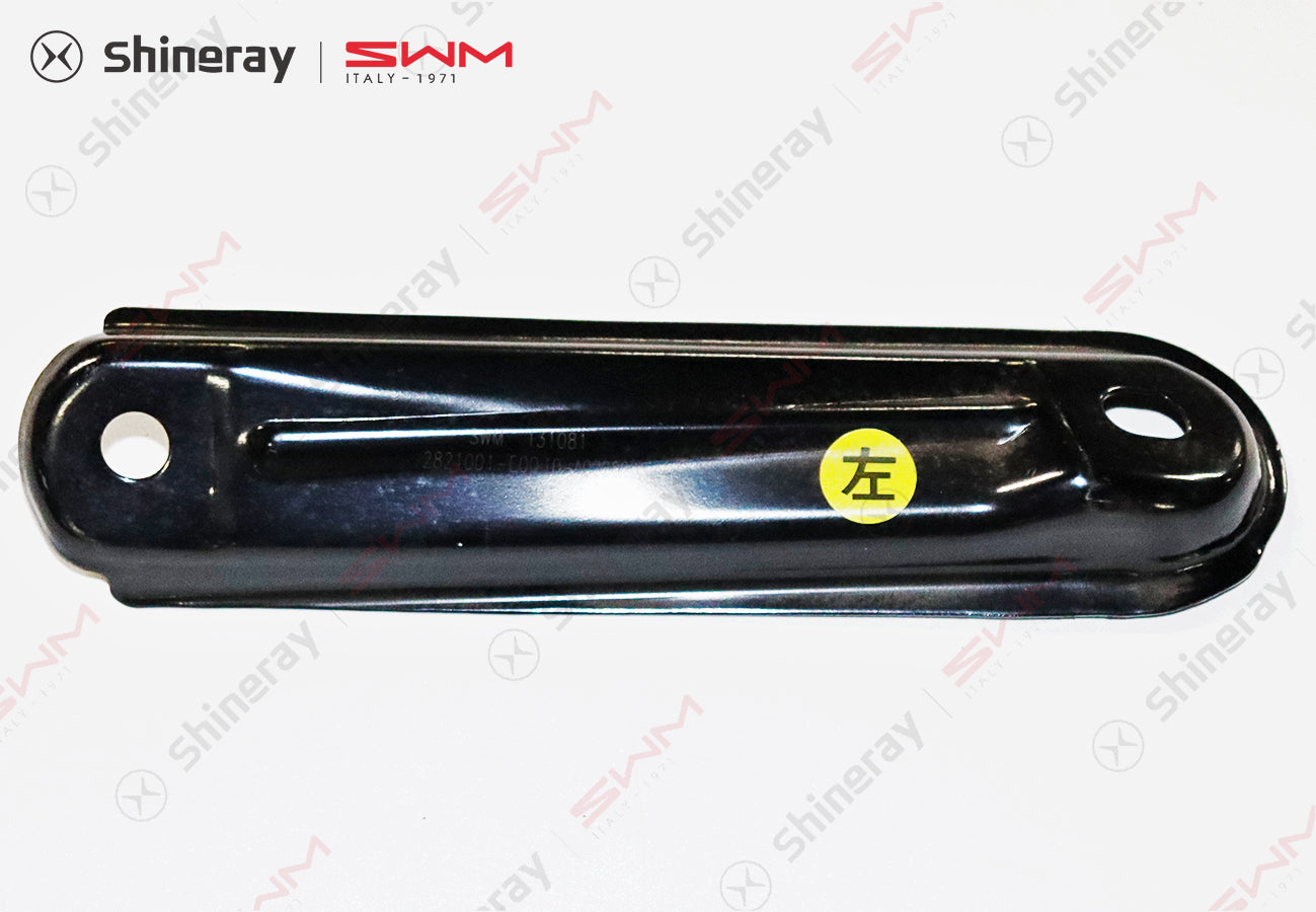 2821001-E0010-A000000>Left reinforcement bracket for rear suspension crossbeam>Non 7DCT