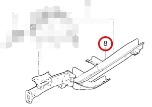 5301800-E0060-A039000>Right front longitudinal beam assembly (1.5L) (electrophoresis)>7DCT