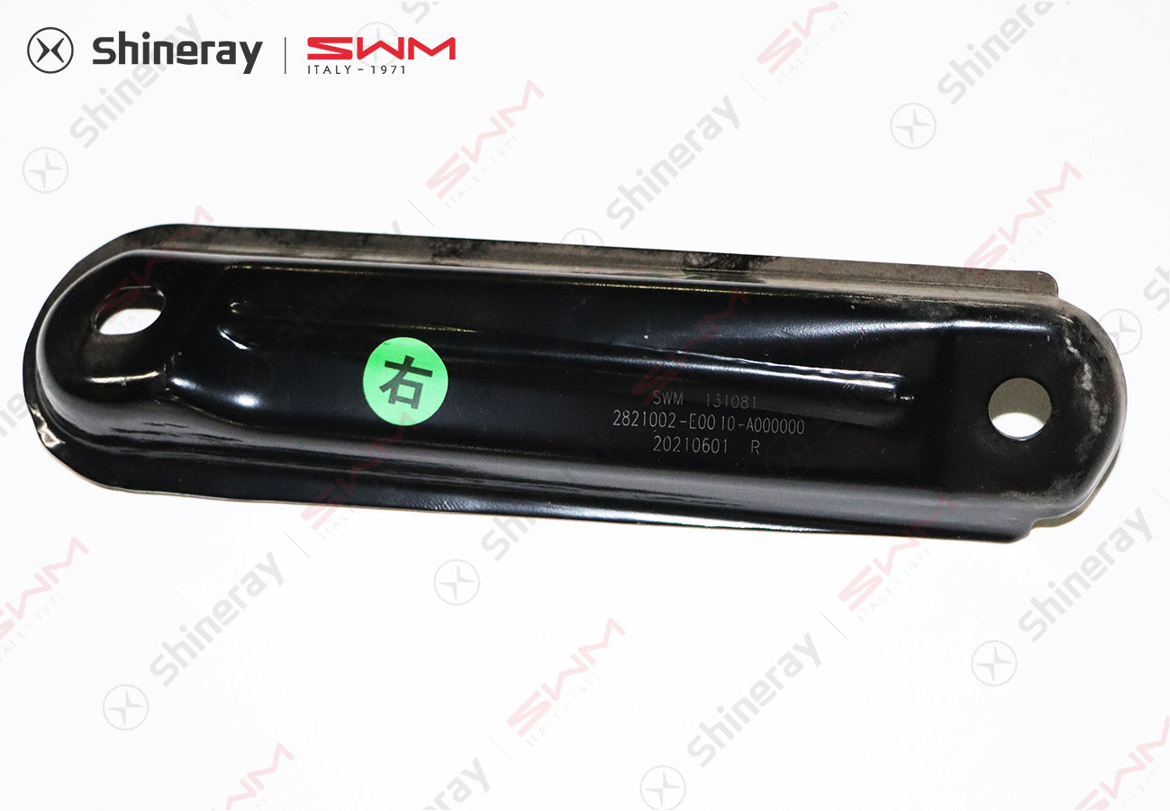 2821002-E0010-A000000>Right reinforcement bracket for rear suspension crossbeam>Non 7DCT