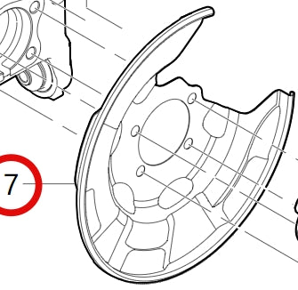 3502101-E0010-A000000>Rear mudguard (left)