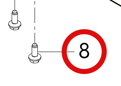 HXQ187A1440TF61>Hexagonal flange bolt M14 × 1.5 × 40