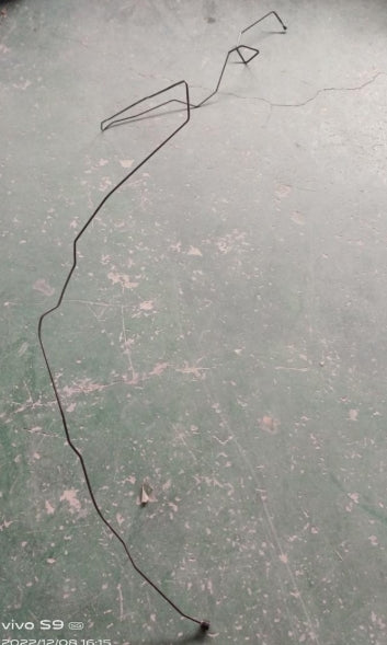 3506380-E0010-A000000>Rear brake hard pipe assembly (floor end) (right rear)