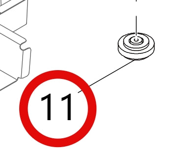 2810600-E0010-A000000>Front crossbeam vibration absorber assembly