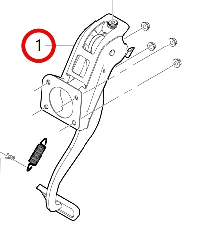 3504100-DA010-A000000>Brake Pedal Assembly MT>6MT, 5MT