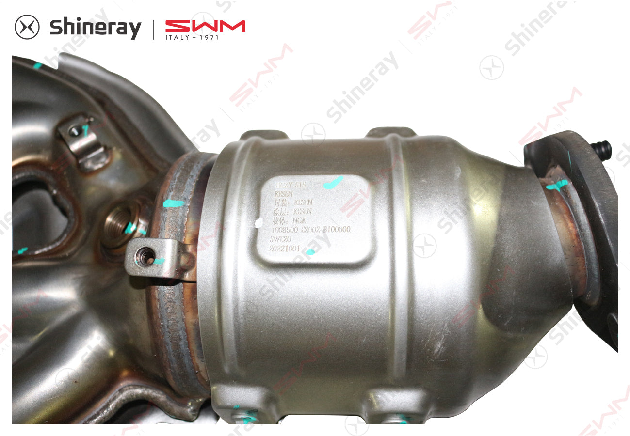 1008500-E2002-B100000>Exhaust manifold assembly>5MT