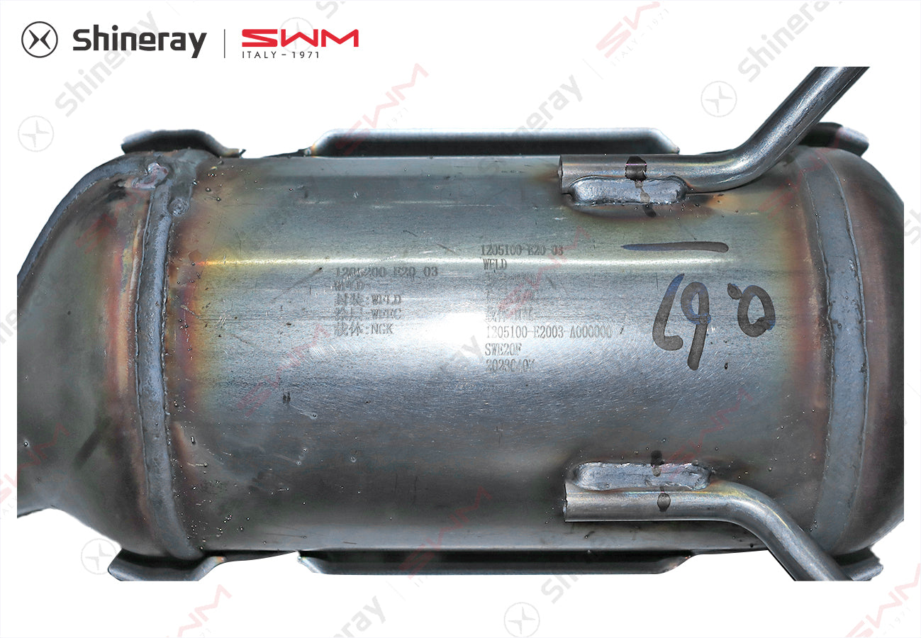 1205100-E2003-A000000>Three way catalytic post assembly