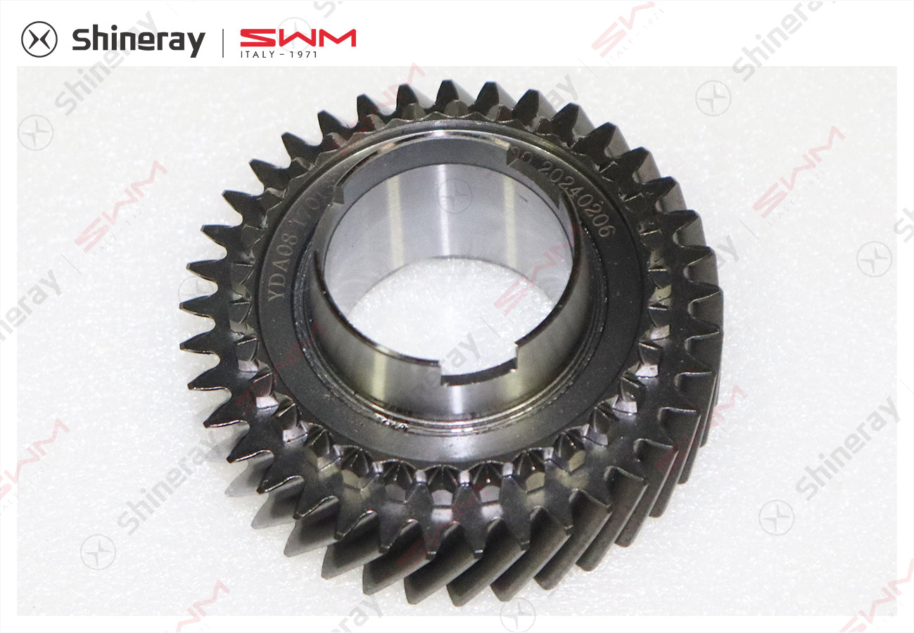 1700117-J1500-A00000P>Second gear assembly