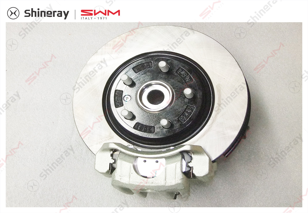 3501200-E0010-A100000>Front brake with steering knuckle assembly (right)