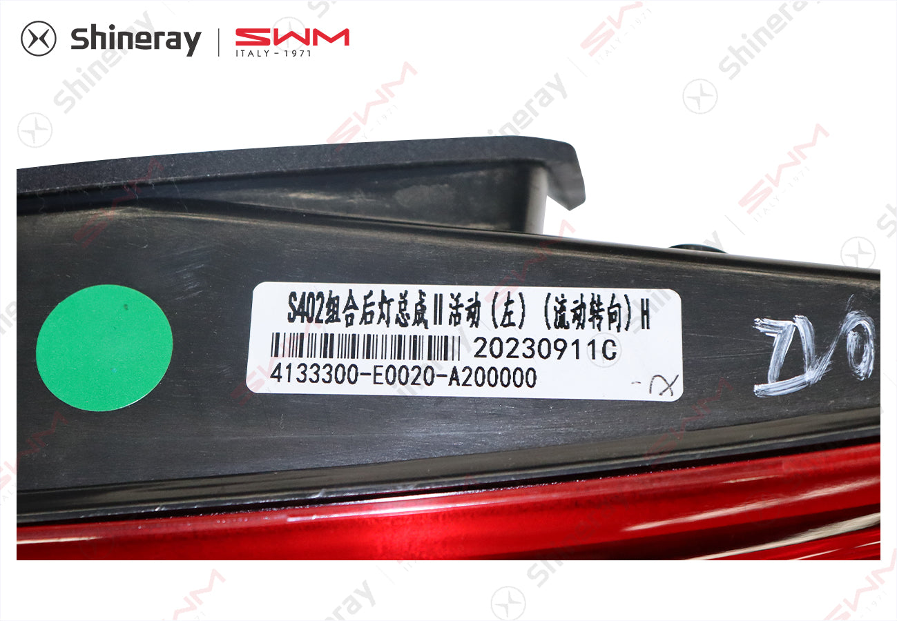 4133300-E0020-A200000>Combination Rear Lamp Assembly I (Left) (Flow Steering)