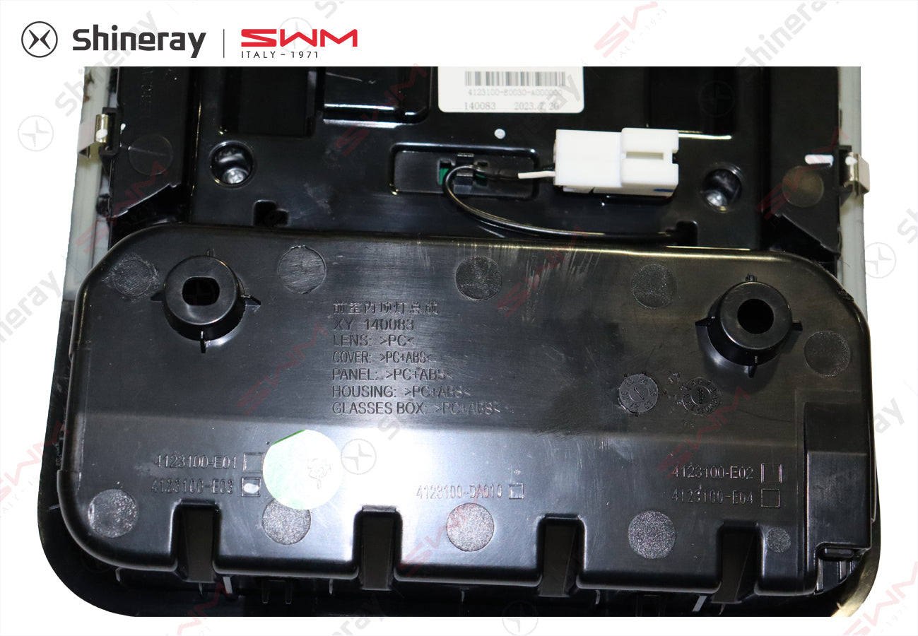 4123100-E0030-A000000>Front Interior Ceiling Light Assembly