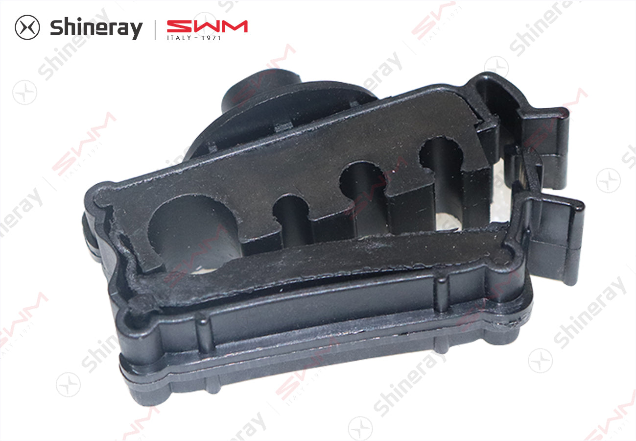 3506920-E0010-A000000>ESC fuel inlet pipe with four pipe clamps of diameter 6.5