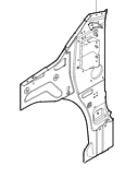 5100030-E0010-A300000>Left A-pillar inner lower panel assembly