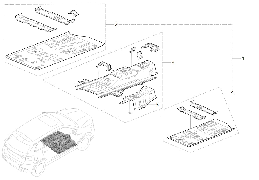 5120010-E0030-A039000>Front Floor Assembly (Electrophoretic)