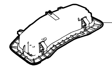 4123200-E0030-A000000>Rear Interior Ceiling Light Assembly