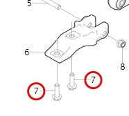 HXQ1871240TF61S>Hexagonal flange bolt M12 * 1.25 * 40 (coated with adhesive 15)