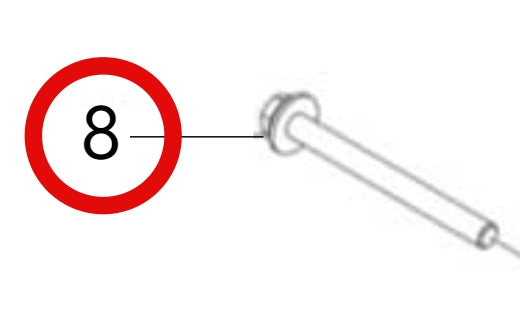 HXQ186A12125TF61>Hexagonal flange with gasket bolt M12 × 1.25 × 125