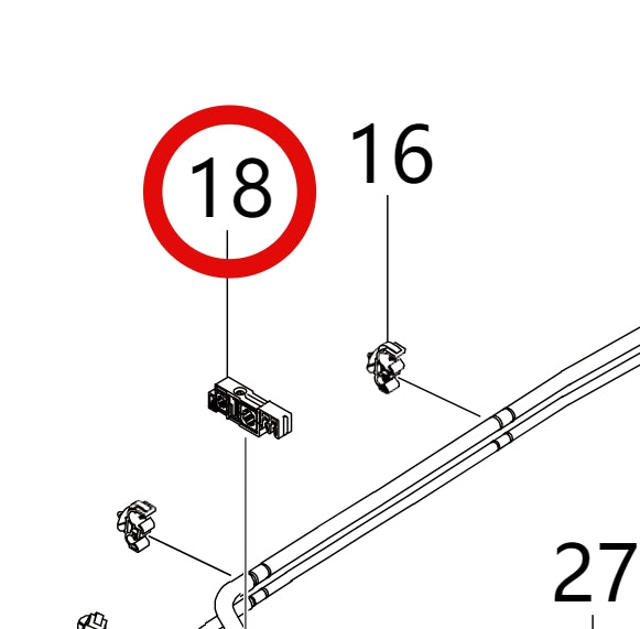 1130610-DA020-A000000>Four pipe clamp>5MT