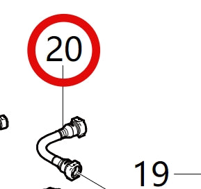 1130241-E0020-A000000>Carbon canister vent pipe> 6MT,6AT,5MT