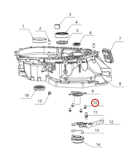 1707113-E2000-A000000>Q/JZ0904-M6 × 12 bolt>5MT