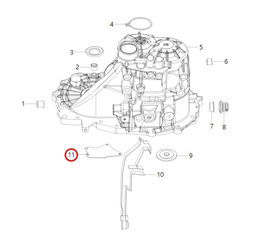 1704701-E2000-A000000>Oil guide plate>5MT