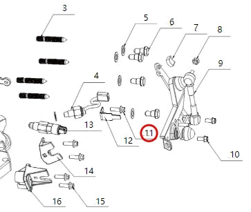 1709310-E2000-A000000>Belt bolt>5MT