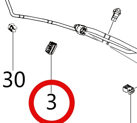 1104151-E0010-A000000>Single tube clamp with a diameter of 8>5MT