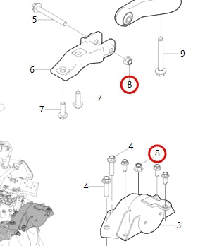 HXQ33012F36>All metal hexagonal flange locking nut M12 × 1.25