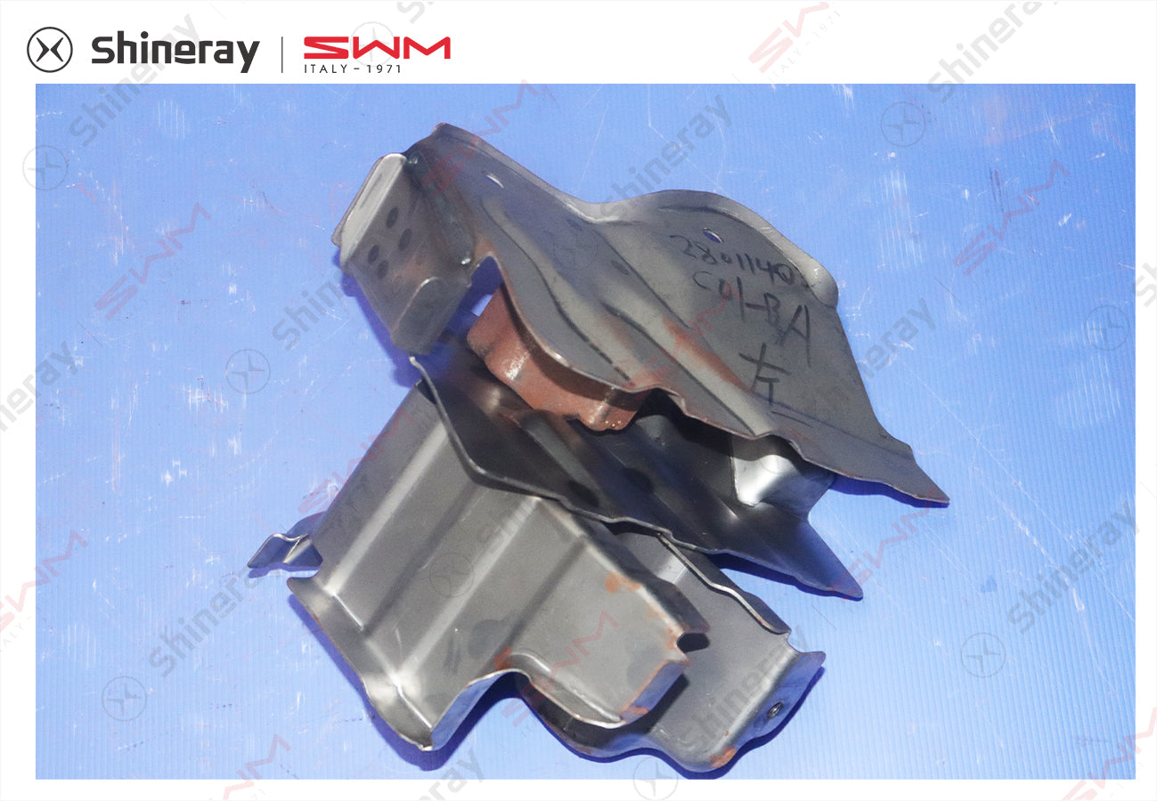 2801140-C0010-B100000>Left rear axle front installation point outer bracket assembly