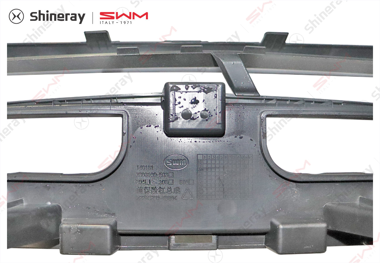 2803101-E0040-A000000>Front bumper body (with holes)