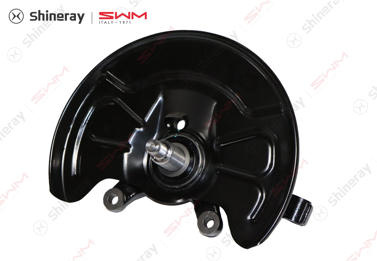 3501310-BB020-A000000>Left steering knuckle with dust-proof plate and core shaft assembly