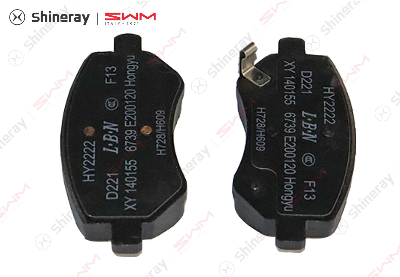 3501340-BB020-A000000>Front brake pad assembly (left)