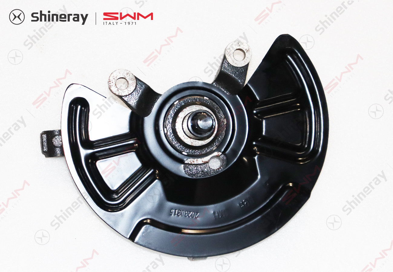 3501351-BB010-B2000000>Left steering knuckle with dust-proof plate and core shaft assembly - with ABS