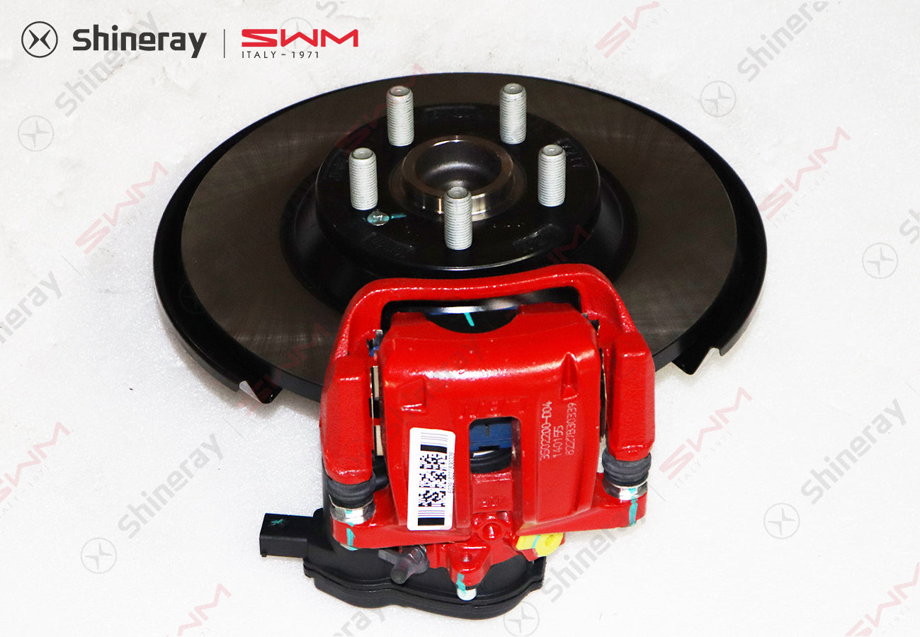 3502100-D0040-A000000>Electronic Parking Brake Assembly (Left)Red Caliper)