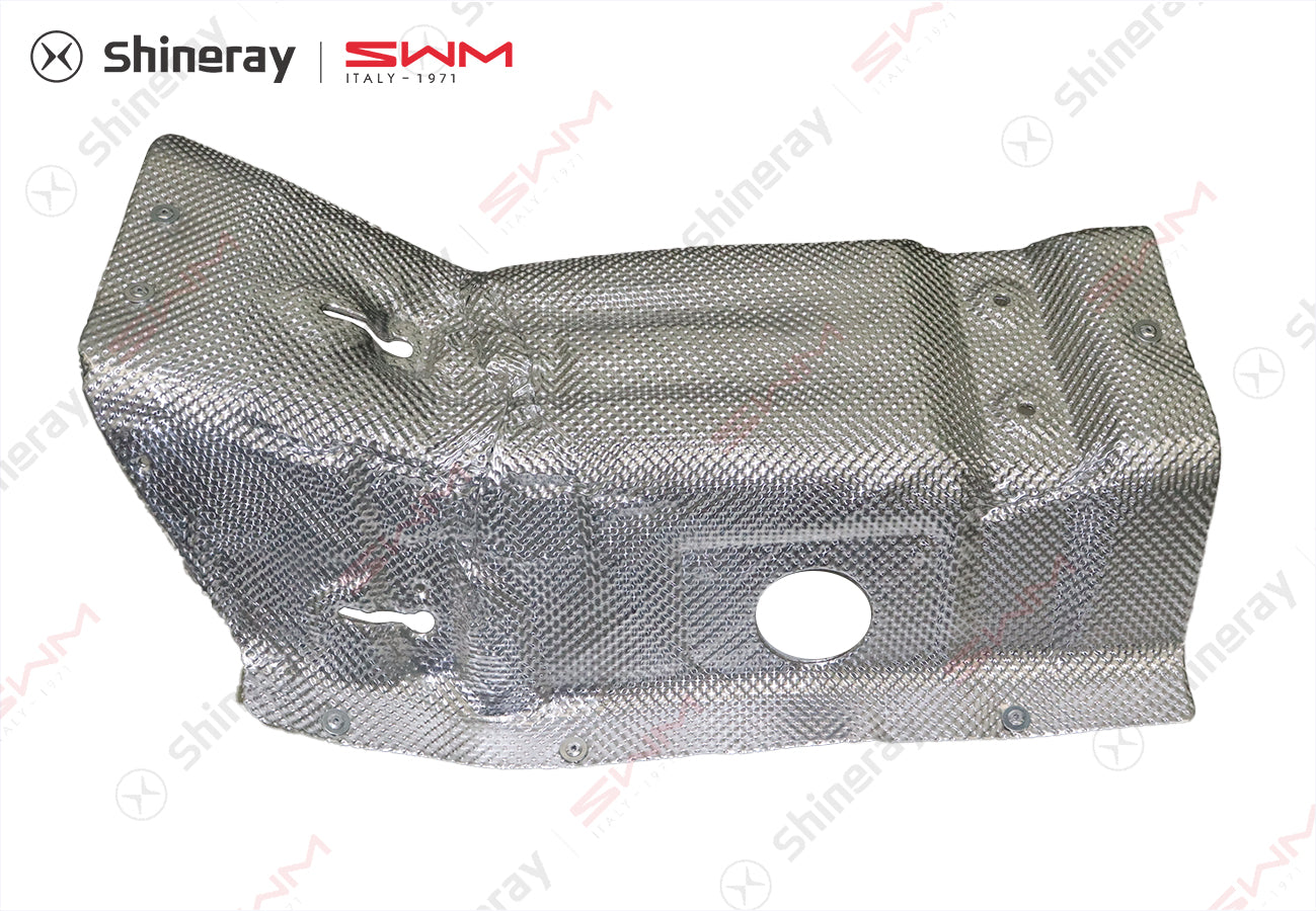 6120611-E0020-A000000>Middle channel exhaust pipe insulation board