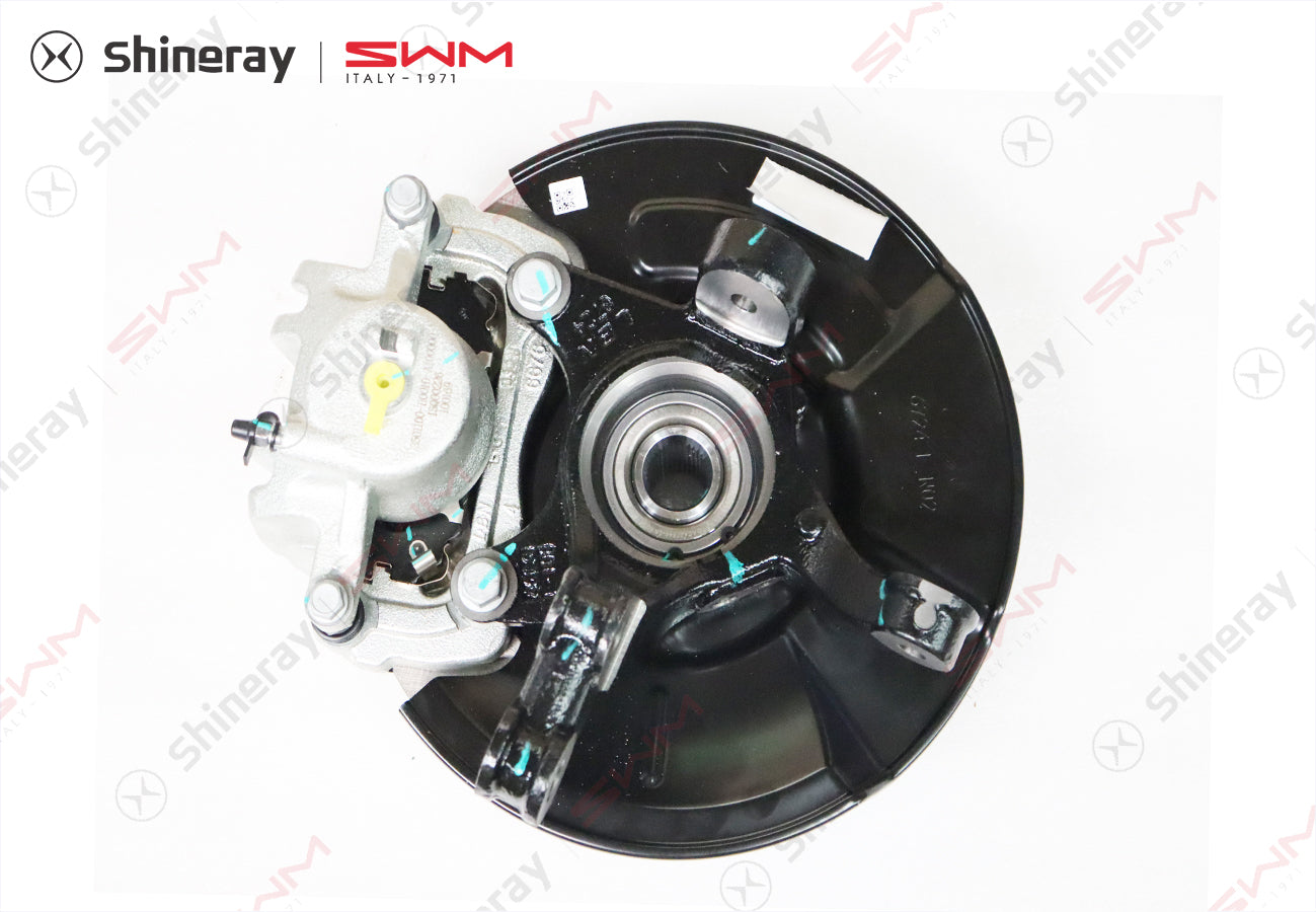 3501100-E0010-A100000>Front brake with steering knuckle assembly (left)