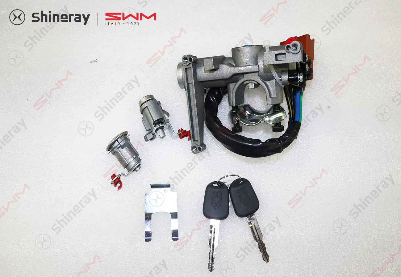 3704000-BA300-AA00000>Ignition switch, lock core, key