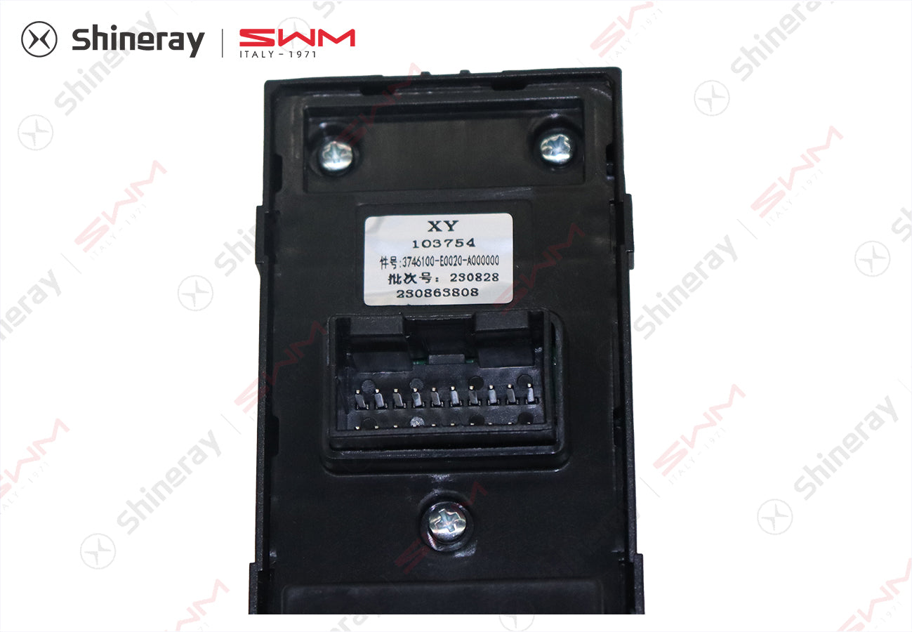 3746100-E0020-A000000>Main electric window switch assembly