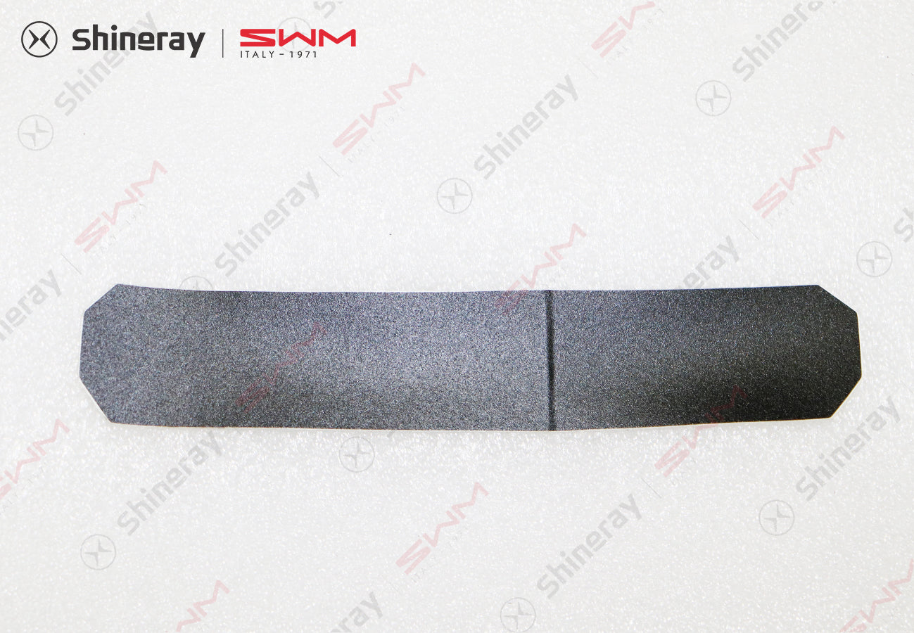 3921503-E0010-A000000>Rear section of left rear door inner front pillar film (leather pattern)