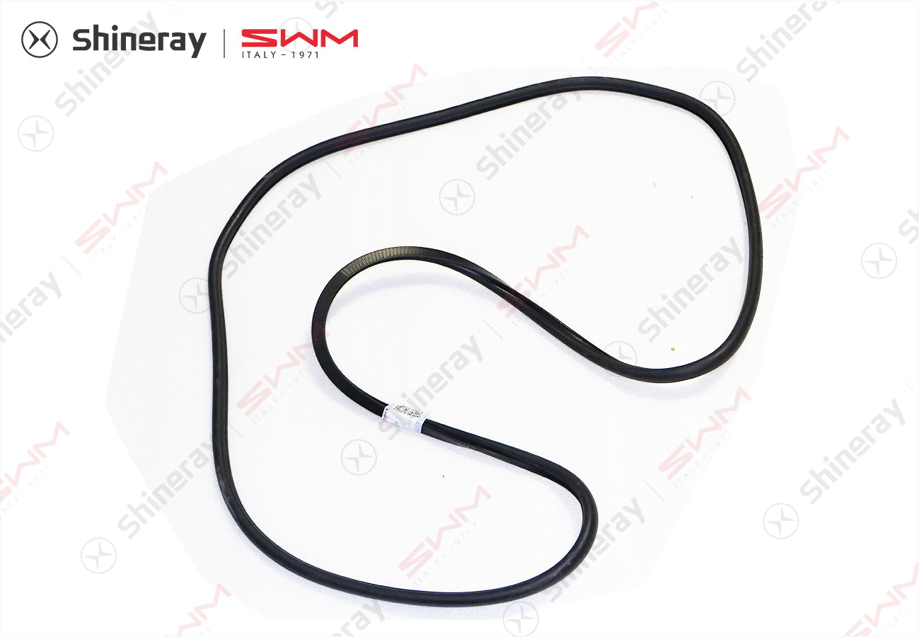 5207111-BB010-A100000>Rear side window glass seal strip