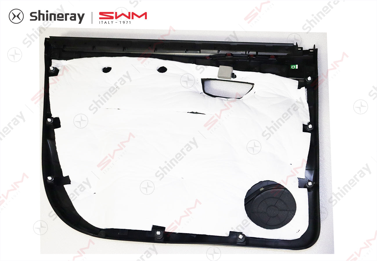 6102200-FA010-A000000>Interior panel assembly of right front door (black hard plastic+painted horn frame)